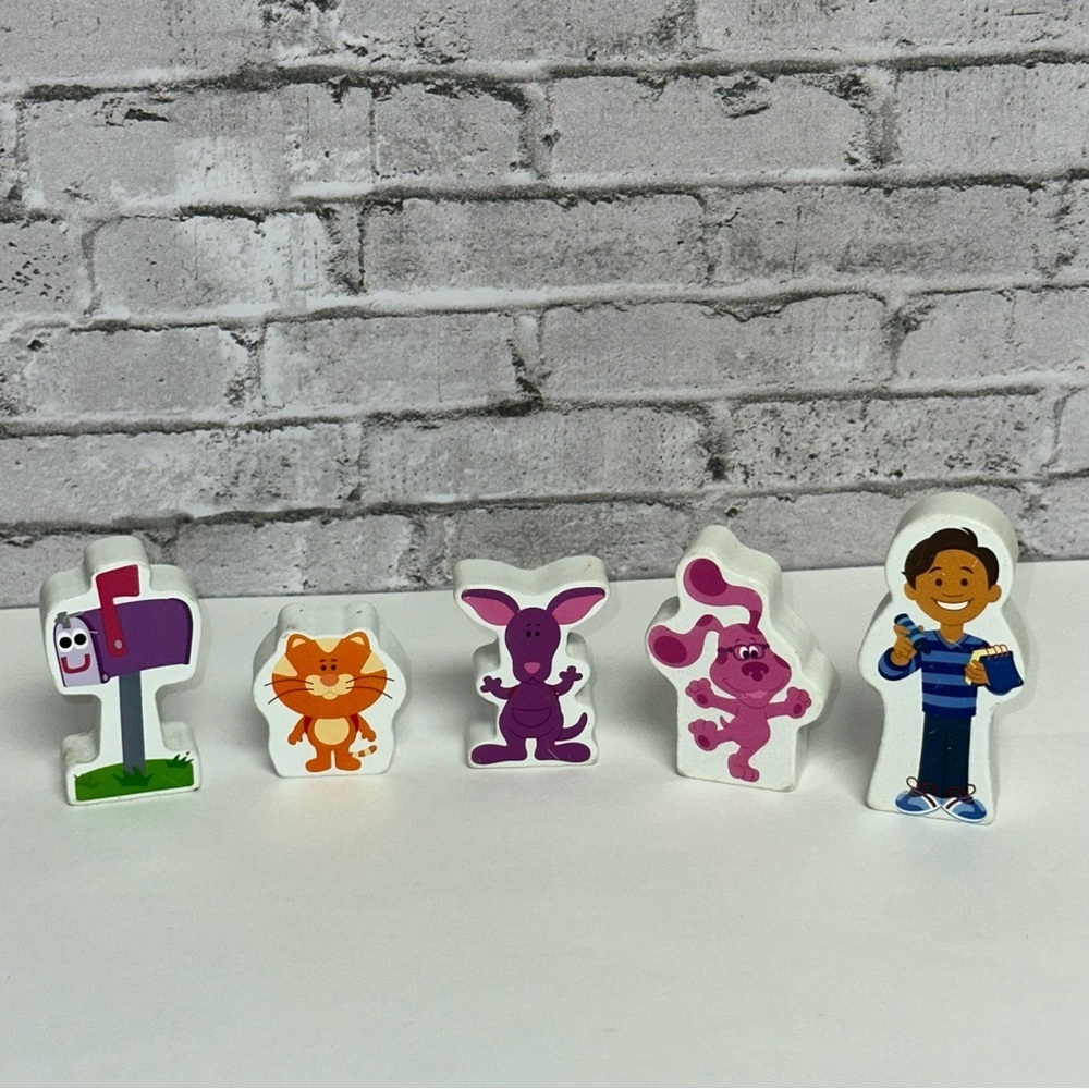 Melissa & Doug Blue's Clues & You! Blues Neighborhood Replacement Pieces 5 pcs